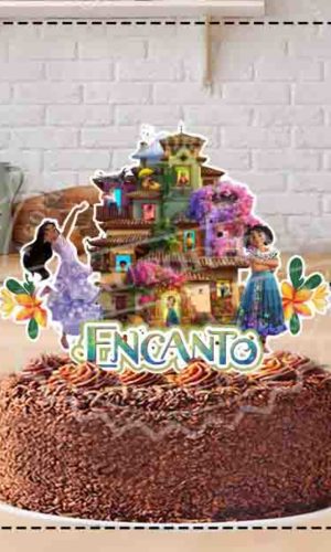 TOPO DE BOLO ENCANTO 01- ARQUIVO DIGITAL