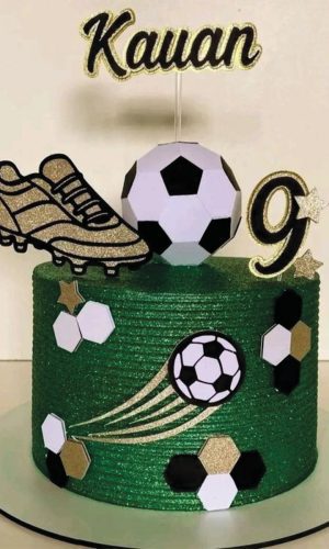 Topo de Bolo Futebol
