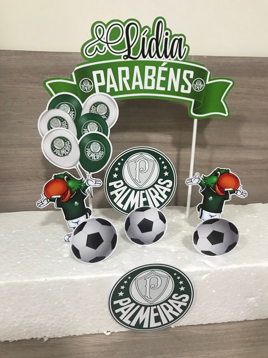 Topo de Bolo Futebol - Arquivo de Corte - Imagem 2