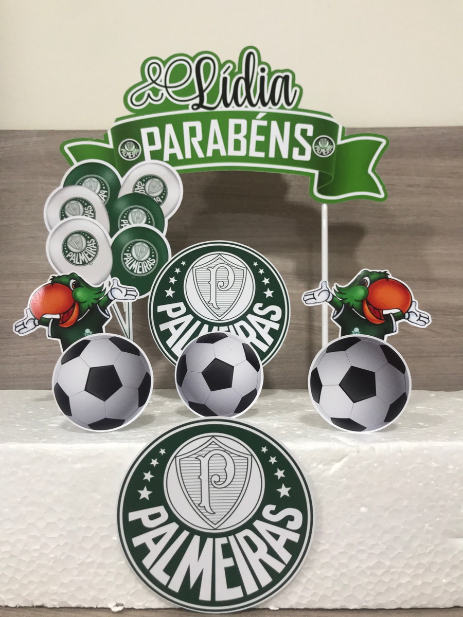 Topo de Bolo Futebol - Arquivo de Corte