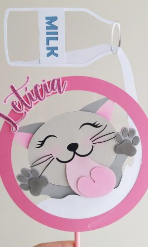 Topo de Bolo Gatinho