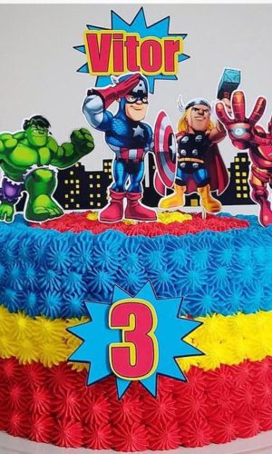 Topo de Bolo Herois