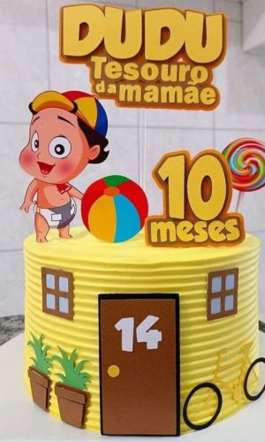 Topo de Bolo Kiko Baby - Arquivo de Corte