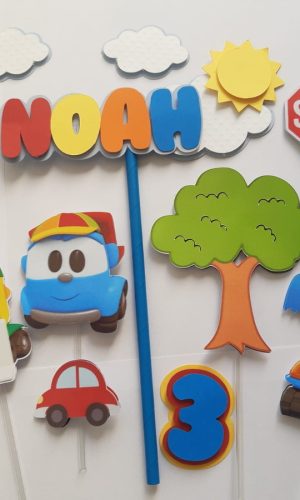 Topo De Bolo Leo O Caminhão