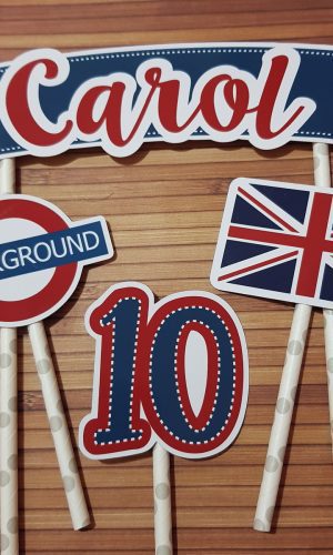 Topo de Bolo Londres