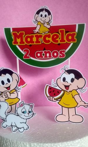Topo de Bolo Magali