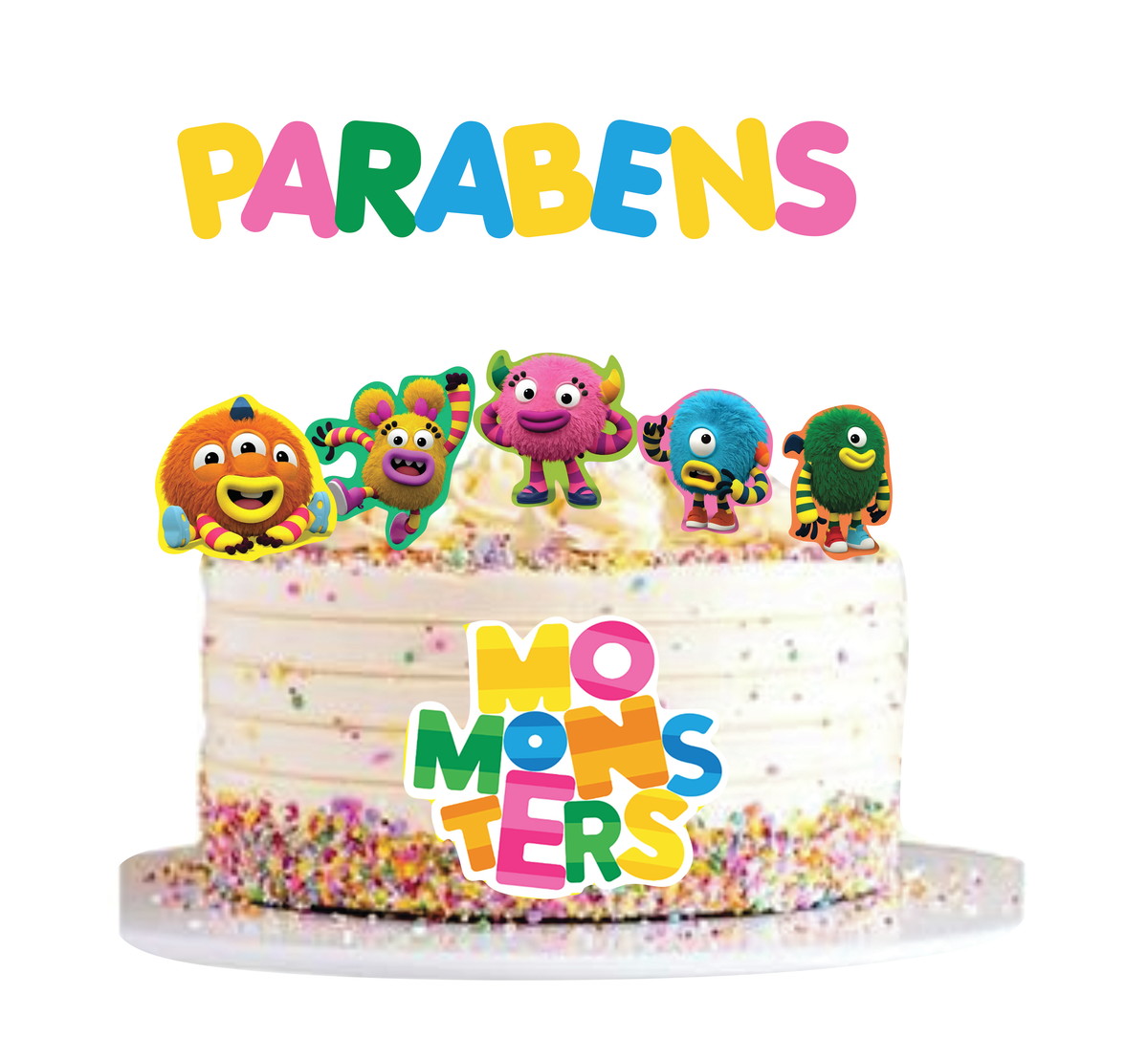 Topo De Bolo Momonsters