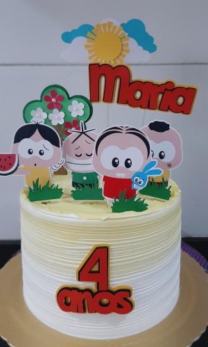 Topo de Bolo Monica Toy