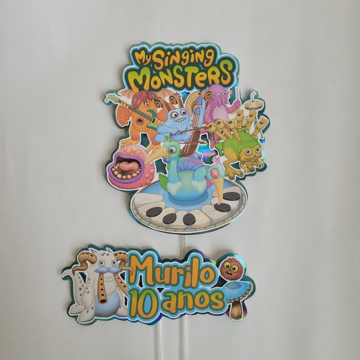 Topo de Bolo Monsters - Imagem 4