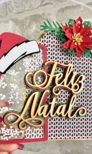 Topo de Bolo Natal