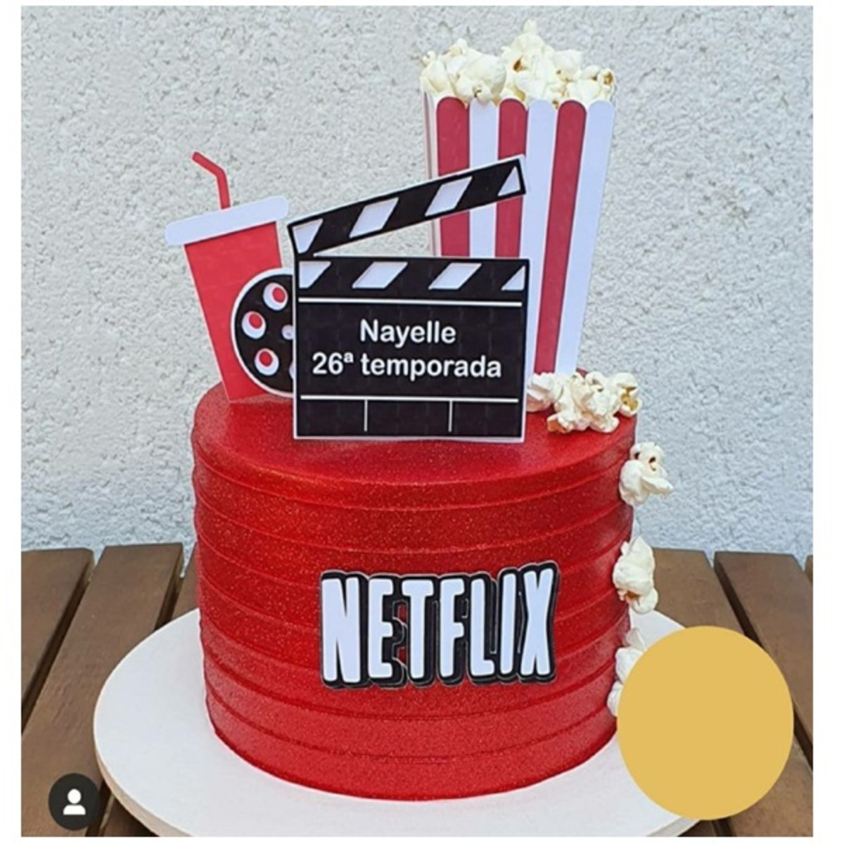 Topo de bolo Netflix - 01- Arquivo de Corte