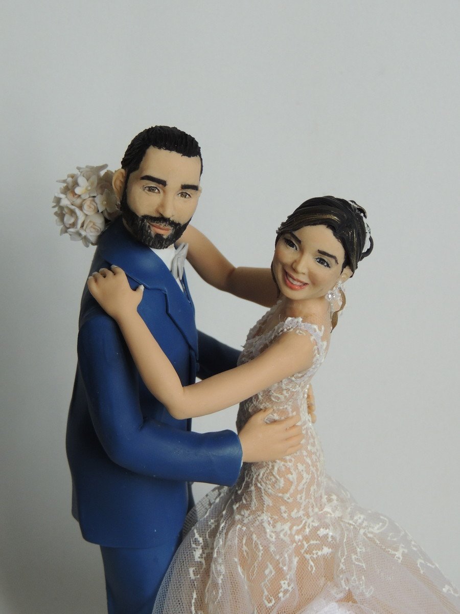Topo de Bolo para Casamento - Imagem 4