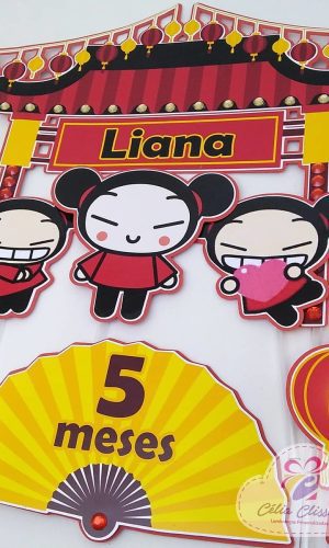 Topo de Bolo Pucca