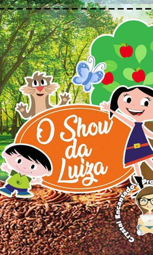 Topo de Bolo Show da Luna - Ref 4935 Arquivo Digital