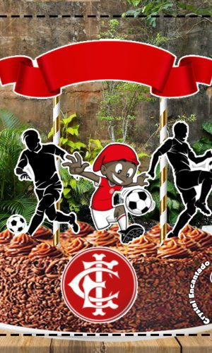 Topo de Bolo Times Futebol - Ref 5072 Arquivo Digital