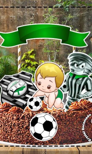 Topo de Bolo Times Futebol - Ref 5069 Arquivo Digital