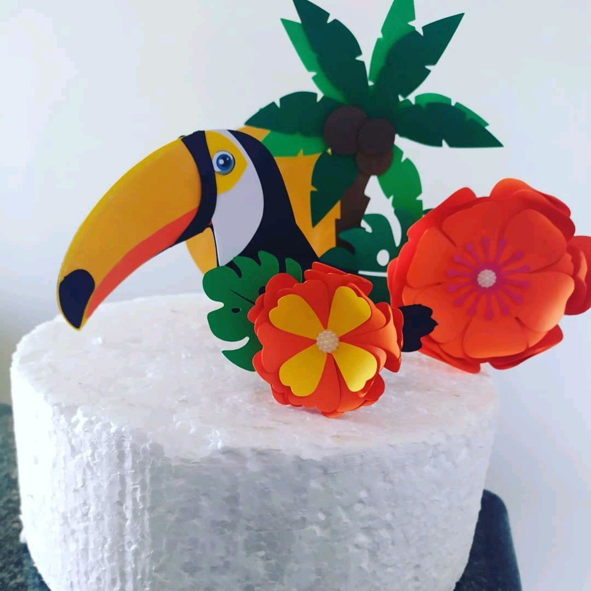 Topo de Bolo Tucano - Imagem 3