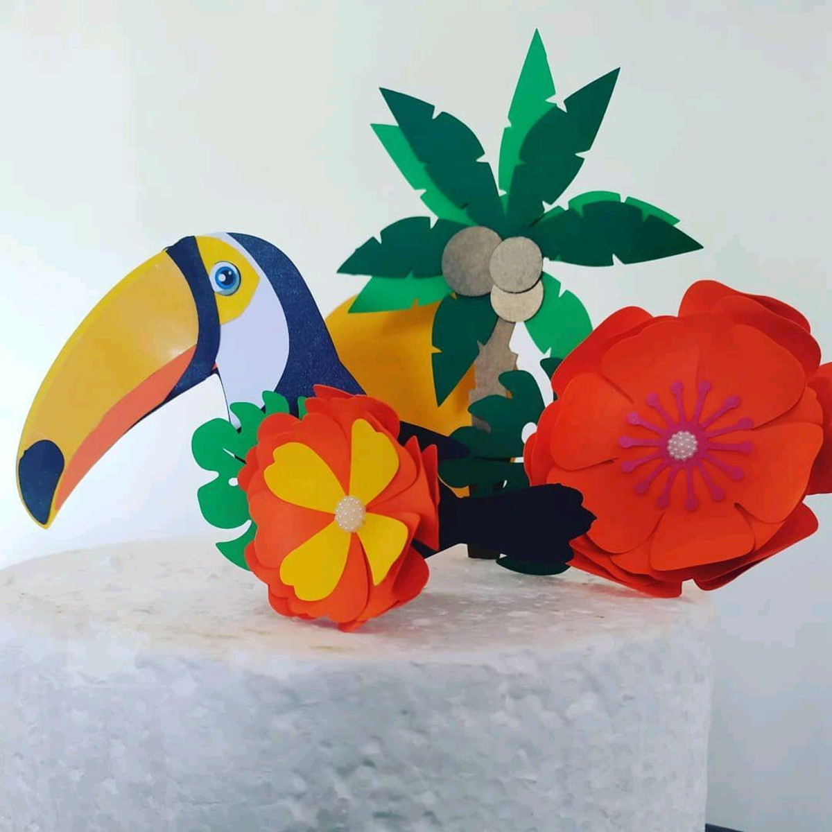 Topo de Bolo Tucano - Imagem 4