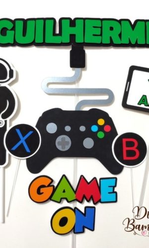 Topo de Bolo Video Game