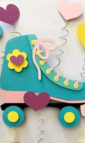 Topo em Camadas Patins + 4 Arquivos a Sua Escolha