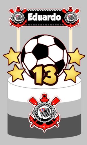 Topo Futebol - Arquivo de Corte Silhouette (cód. T333)