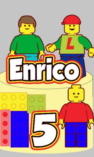 Topo Lego - Arquivo de Corte (cód. T367)