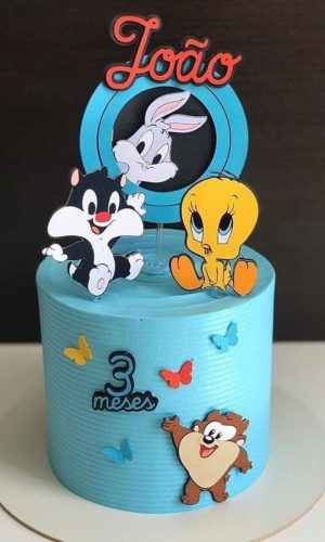 Topo Looney Tunes Baby + 4 Arquivos a Sua Escolha