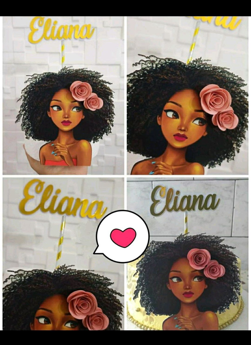 Topo Mulher Negra + 4 Arquivos a Sua Escolha