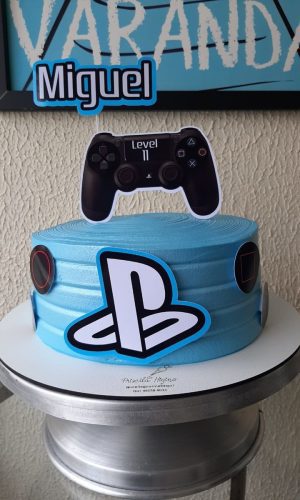 Topo Para Bolo Playstation