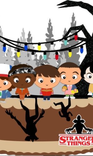Topo Stranger Things Cute + Arquivos a Sua Escolha