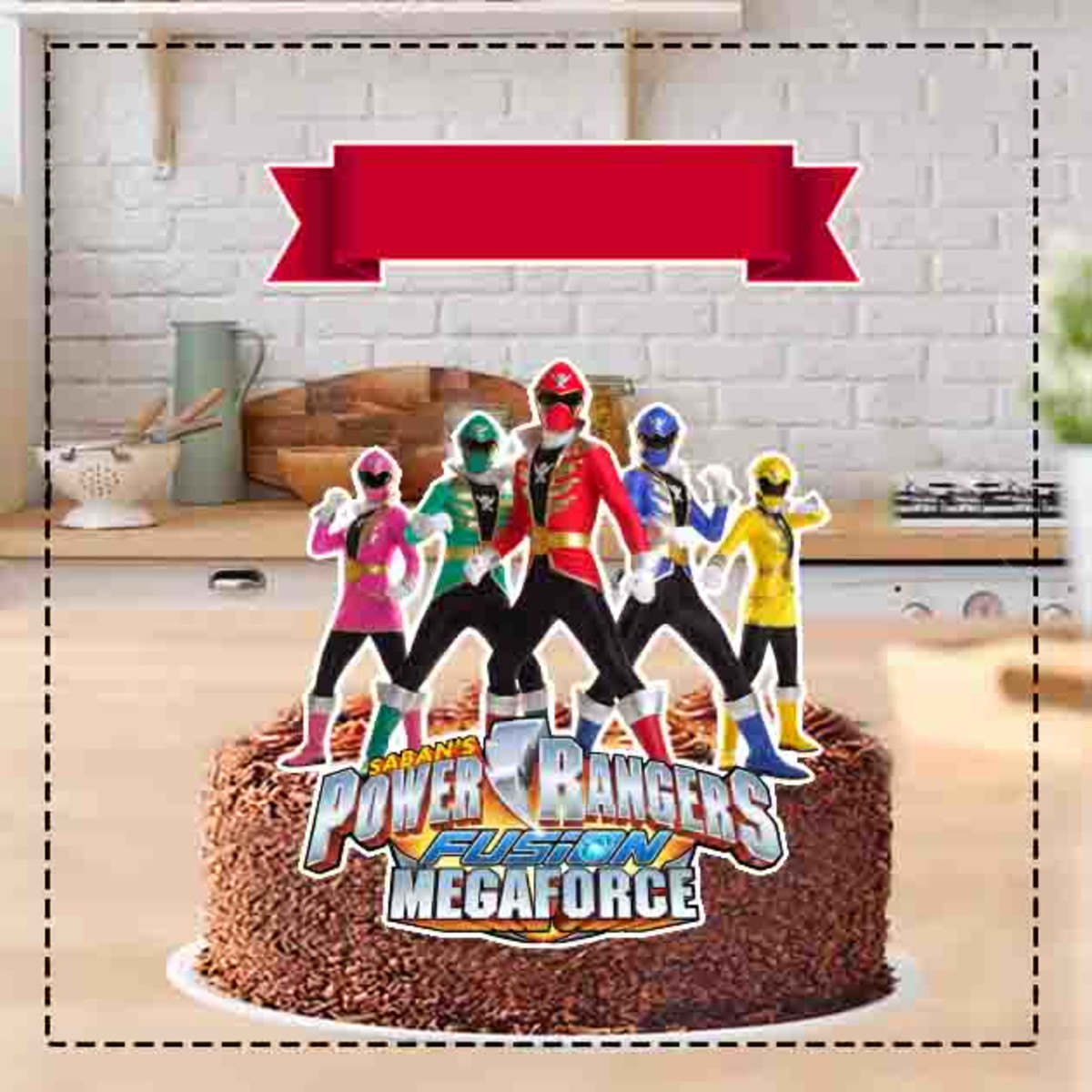 TOPPER POWER RANGERS MEGA FORCE - ARQUIVO DIGITAL