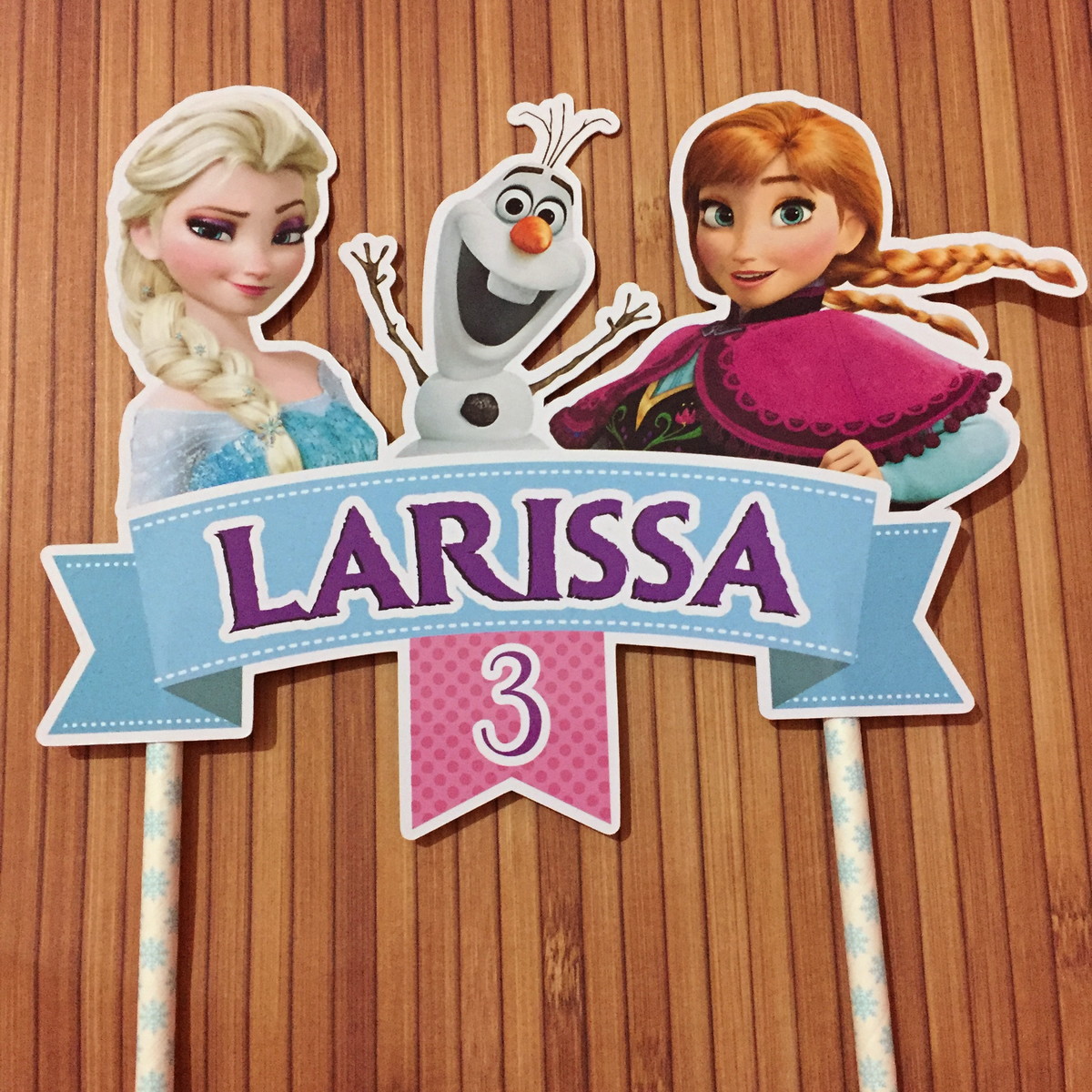 Topper / Topo de Bolo Frozen