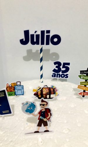 Topper Viagem (arquivo de Corte) 4 Por 10,00