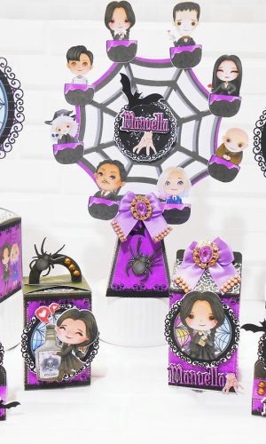 Wandinha Cute - Arquivos de Corte em Studio e pdf - 1703