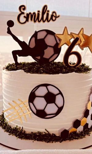 #105 - Arquivo de Corte Topo de Bolo - Futebol