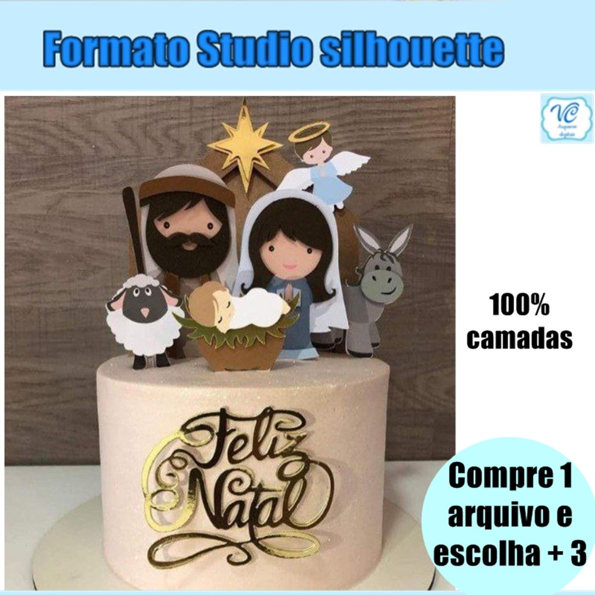 259- Arquivo de Corte Presépio de Natal