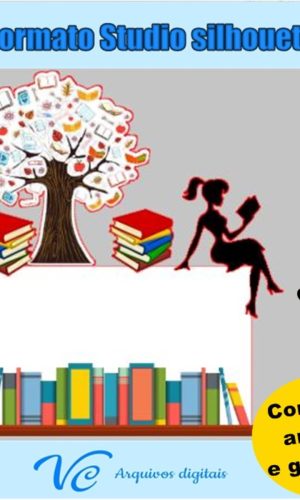 324- Arquivo de corte Topo Bolo Livros Entrelinhas Leitura