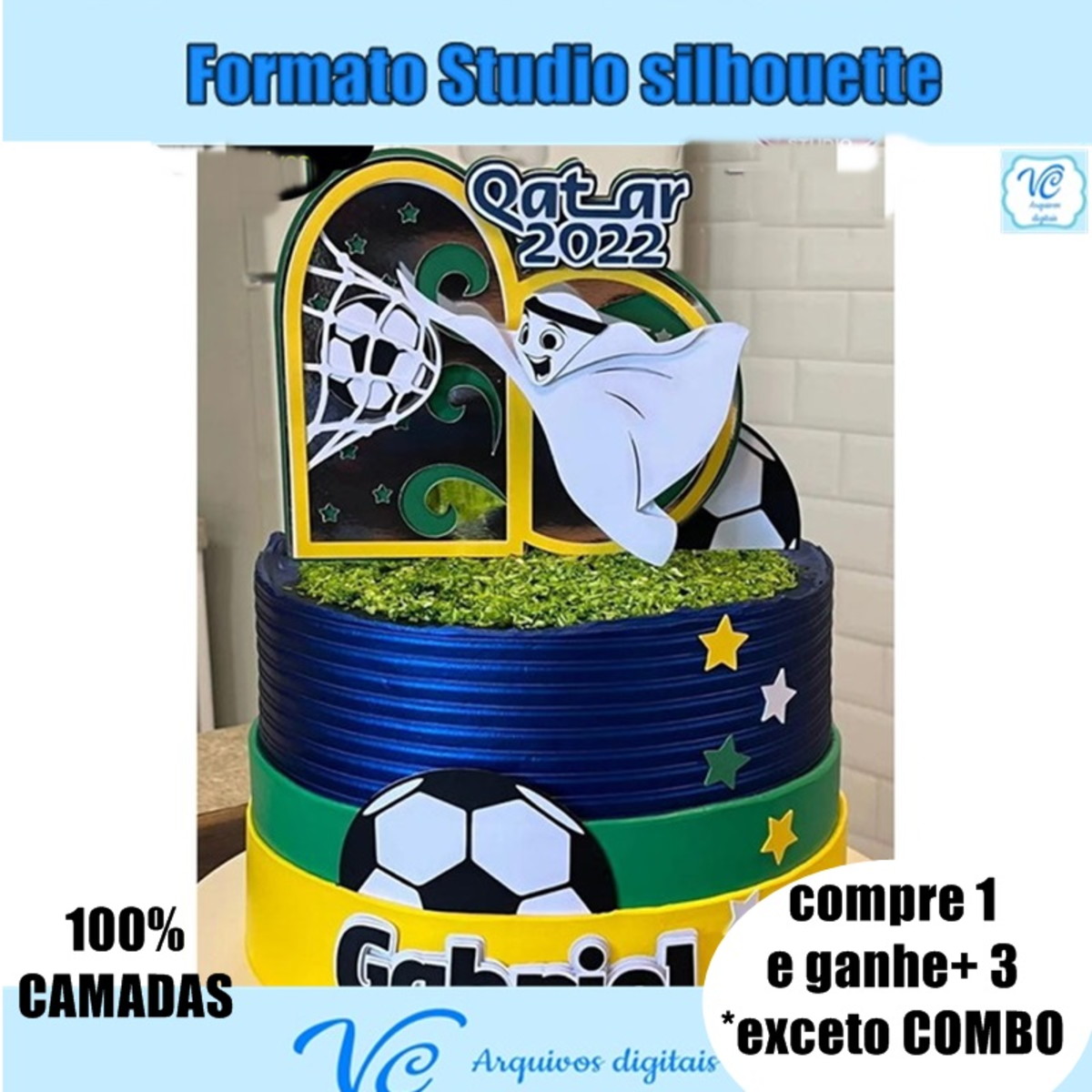 483- Arquivo Topo Futebol / Mascote Copa do Mundo