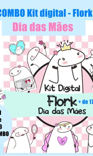 645- SUPER COMBO Kit Digital Flork Dia das Mães Bento CAKE