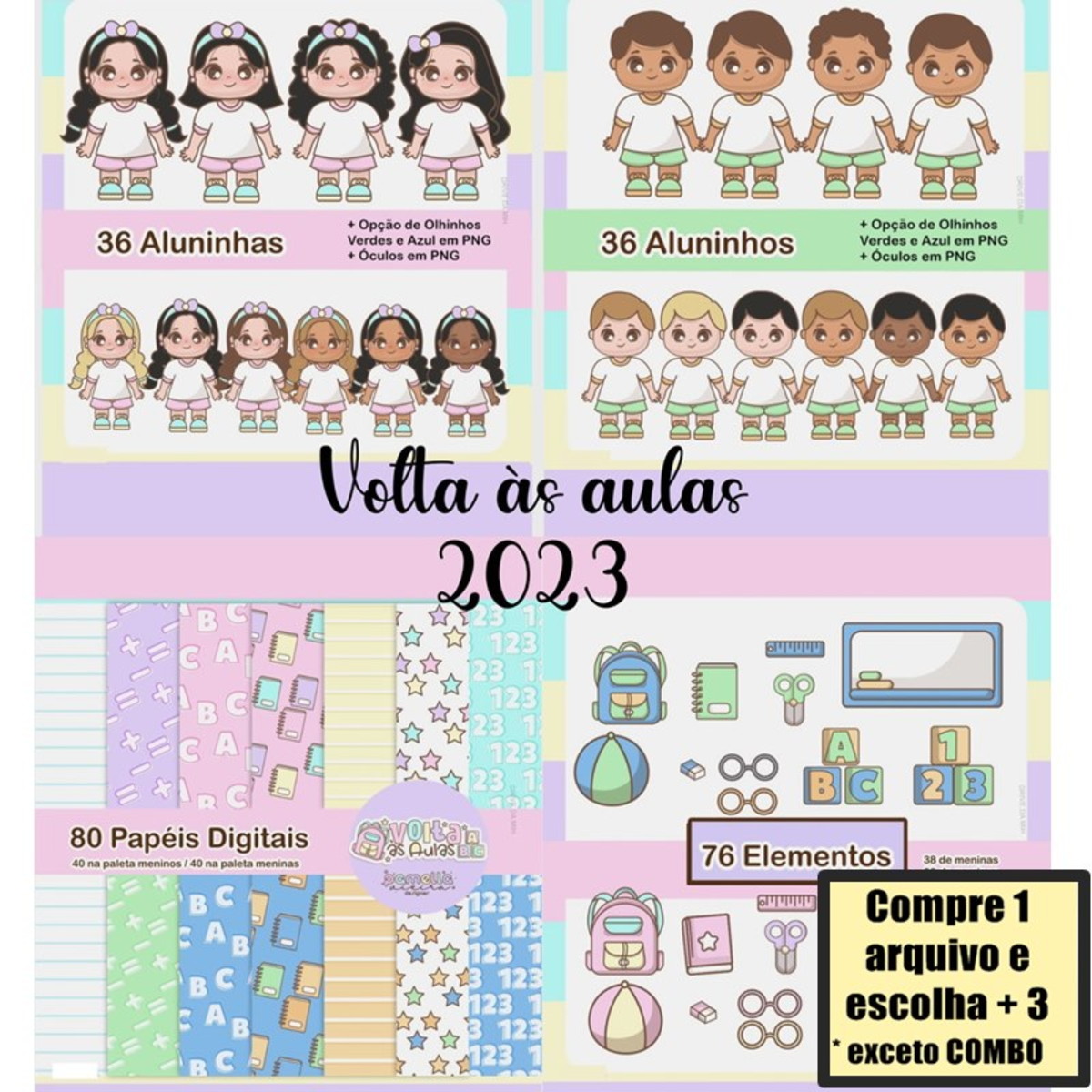 657- Combo Kit Digital Volta às Aulas 2023 -01