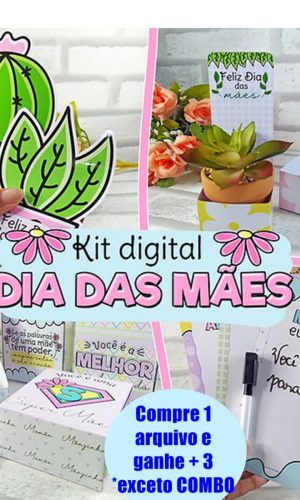 757- kit digital Dia das Mães