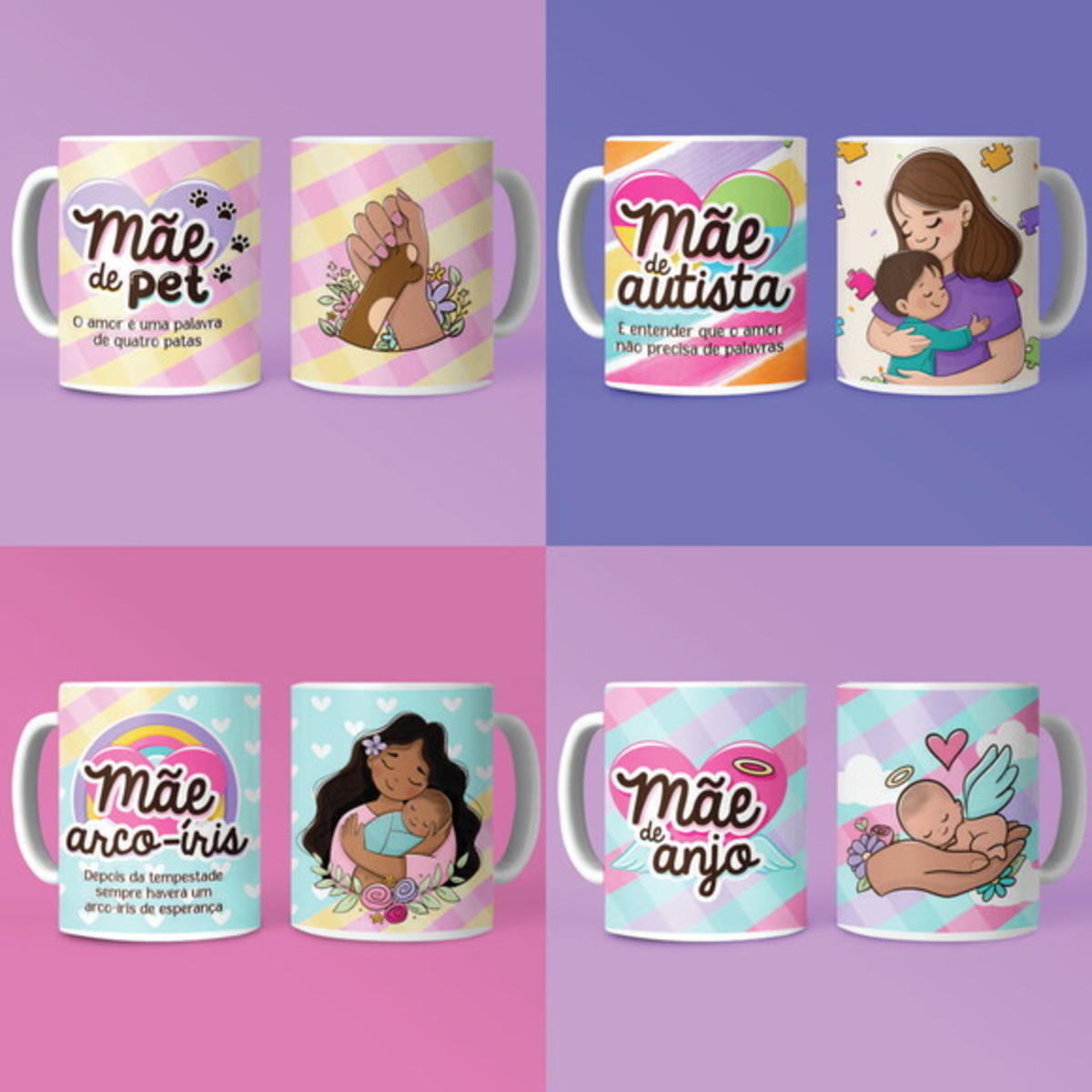 758- Combo Kit Digital Dia das Mães 2023 -mimos e Canecas - Imagem 5