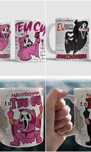 Aquivo Digital Sublimação Arte Caneca Amostradinho