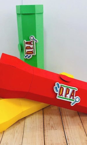 Arquivo de corte lanterna 3d