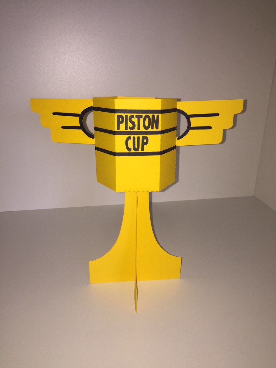 Arquivo de corte taça piston Cup - Carros/McQueen - Imagem 2