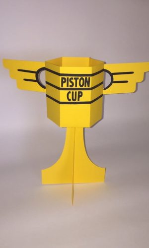 Arquivo de corte taça piston Cup - Carros/McQueen