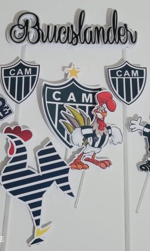 Arquivo Corte Topo de Bolo Atlético Mg Lili