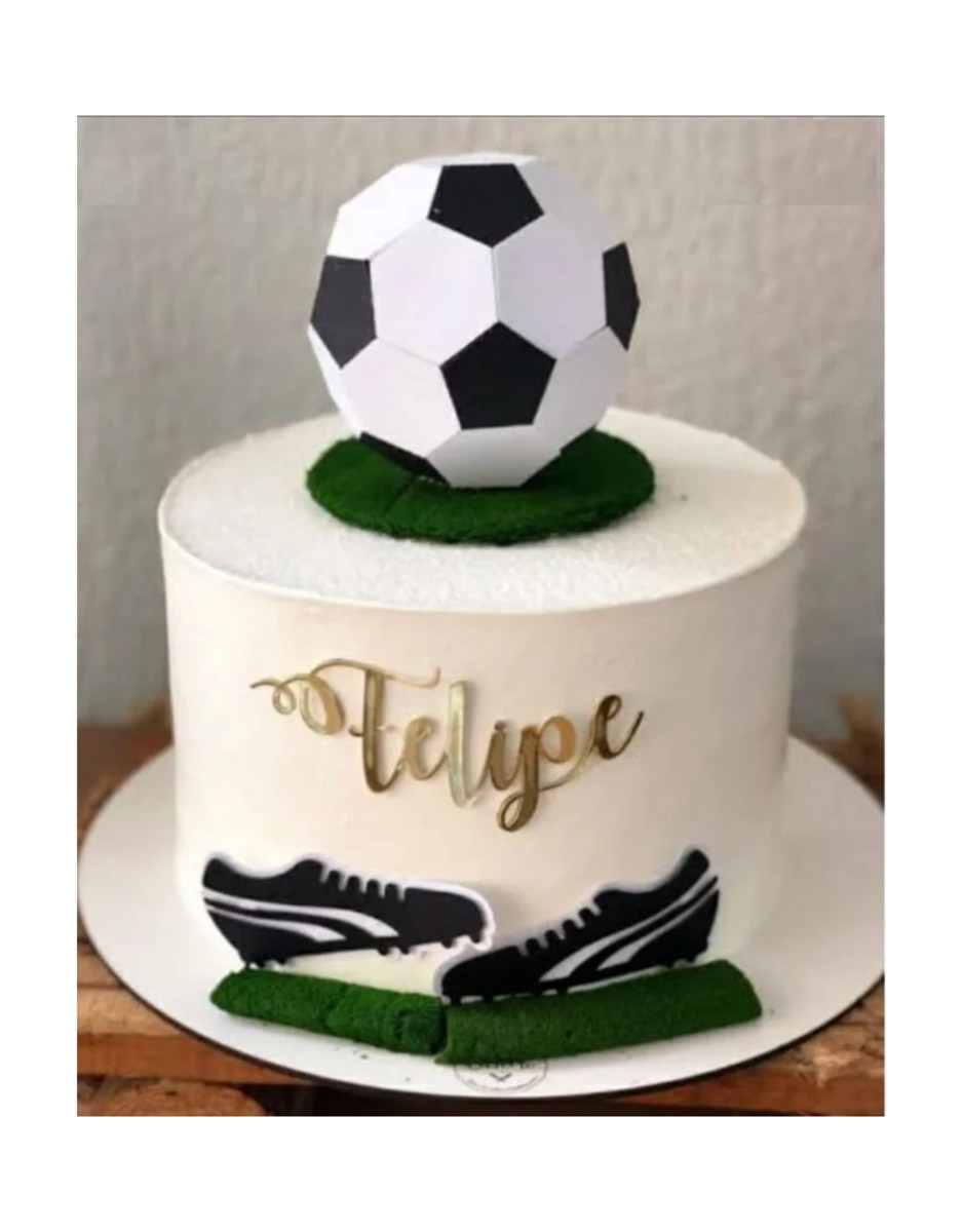 Arquivo Corte Topo de Bolo Bola 3d