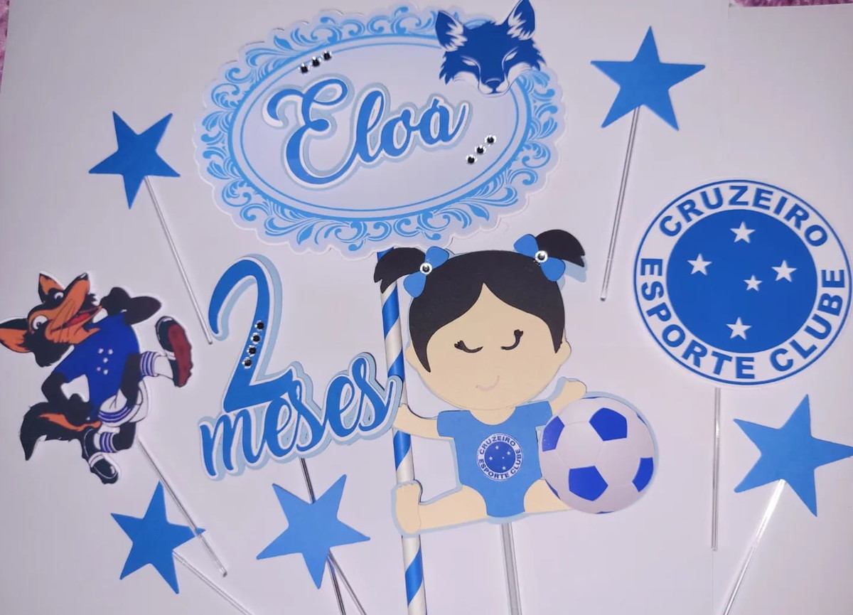 Arquivo Corte Topo de Bolo Cruzeiro Baby Menina 02