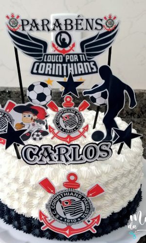 Arquivo Corte: Topo de Bolo Futebol 003